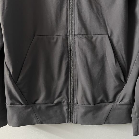 Alphalete Full Zip Athletic Jacket Men SZ M Gray activewear - Picture 3 of 12